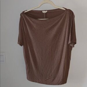 Elegant Brown Women's Top